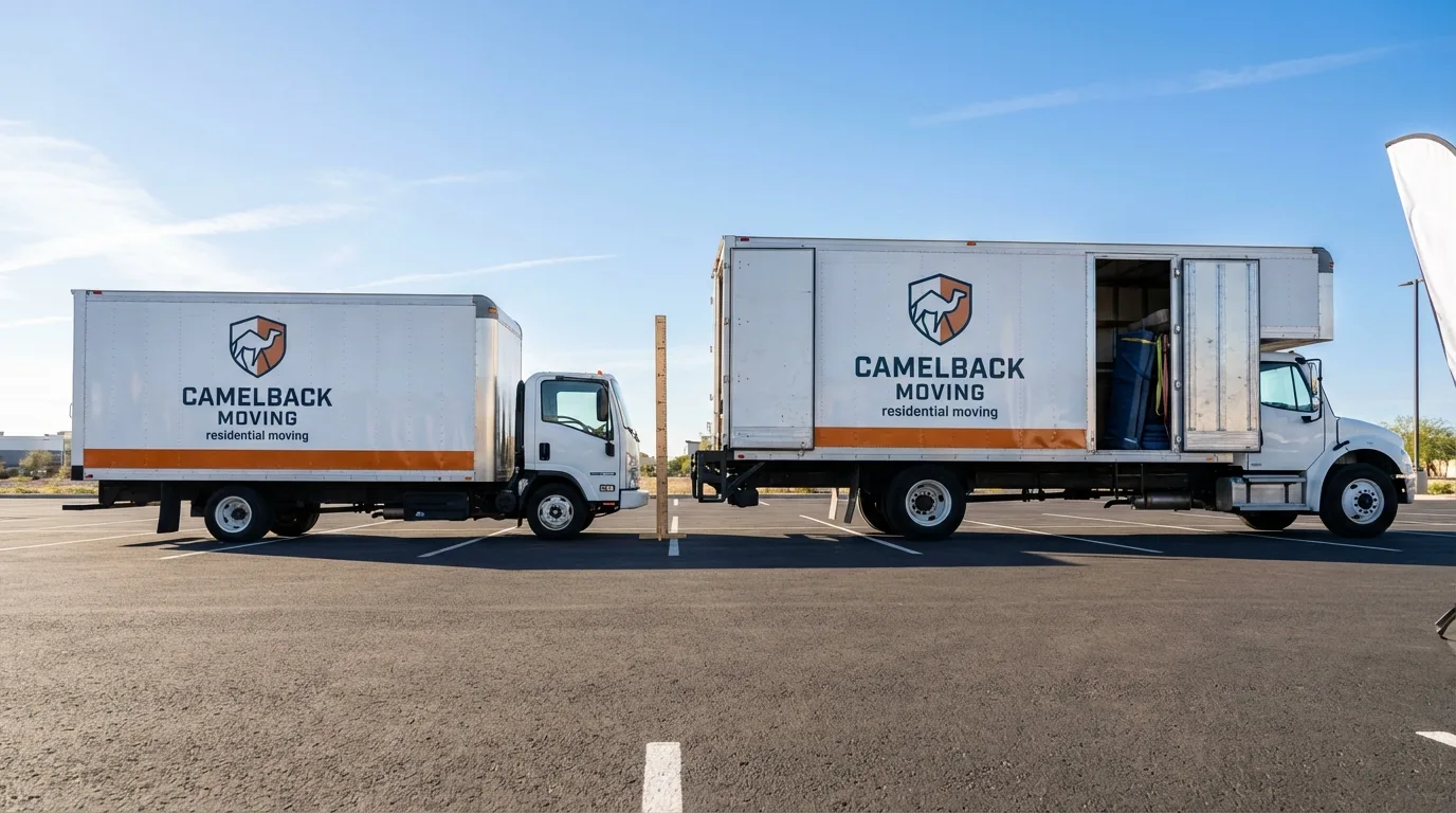 Moving truck size capacity guide in Horn Lake